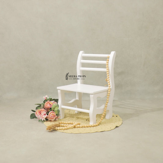 White High-Back Chair