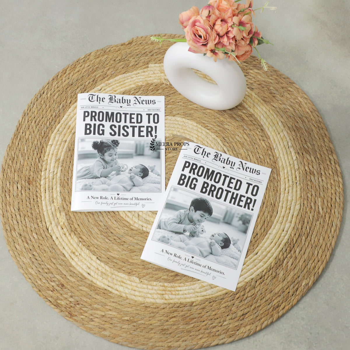 Big Sister & Big Brother NewsPaper Dual-Side - Magazine