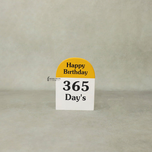 Birthday Milestone Sign Dual-Side