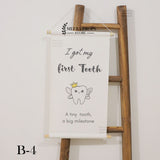First Tooth Hanging Banner