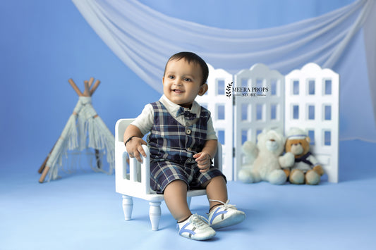 White Baby Lounge Bench