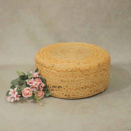 Jute Pouf