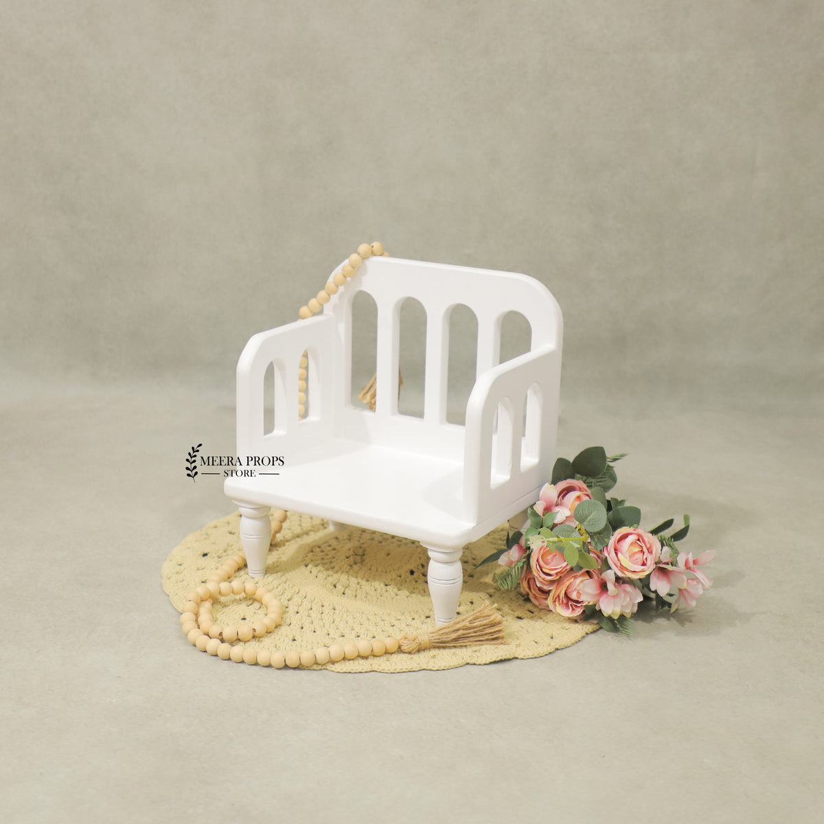 White Baby Lounge Bench