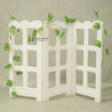 White Window Partition